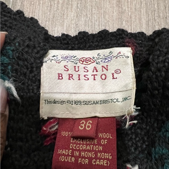 Vintage Susan Bristol woolen blouse - Picture 7 of 11